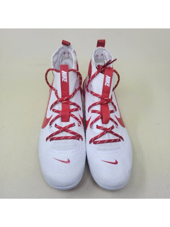 Nike Alpha Huarache NXT “White Red” Baseball Cleats Men\'s 8.5 DJ6517-108 main image 5